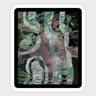 Digital abstract art 2.8 Sticker